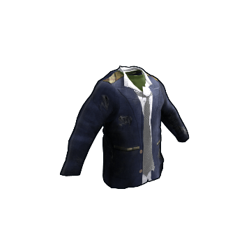 Salvaged Shirt, Coat and Tie